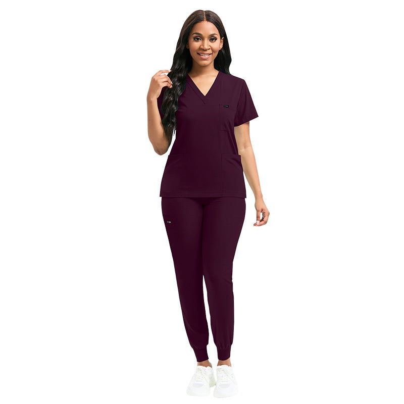 Pet Clinic Nurse Work Clothes Frosted Suit