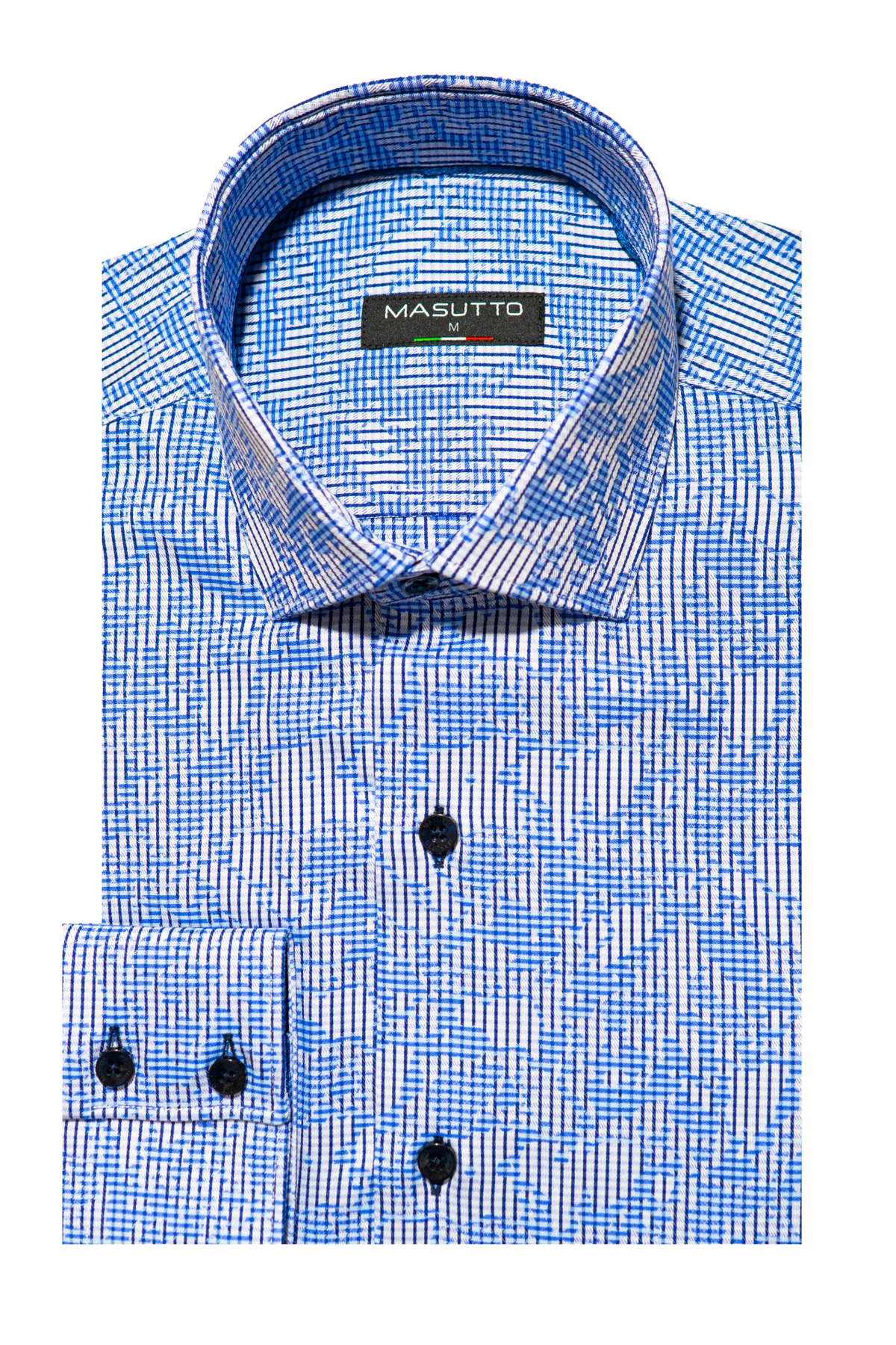 MASUTTO HENRY/02 LONG SLEEVE BUTTON DOWN SHIRT