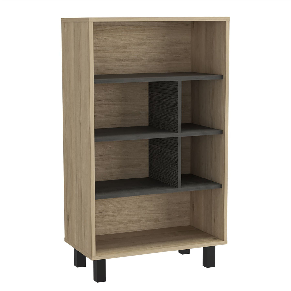 Harvard Washed Oak Display Bookcase