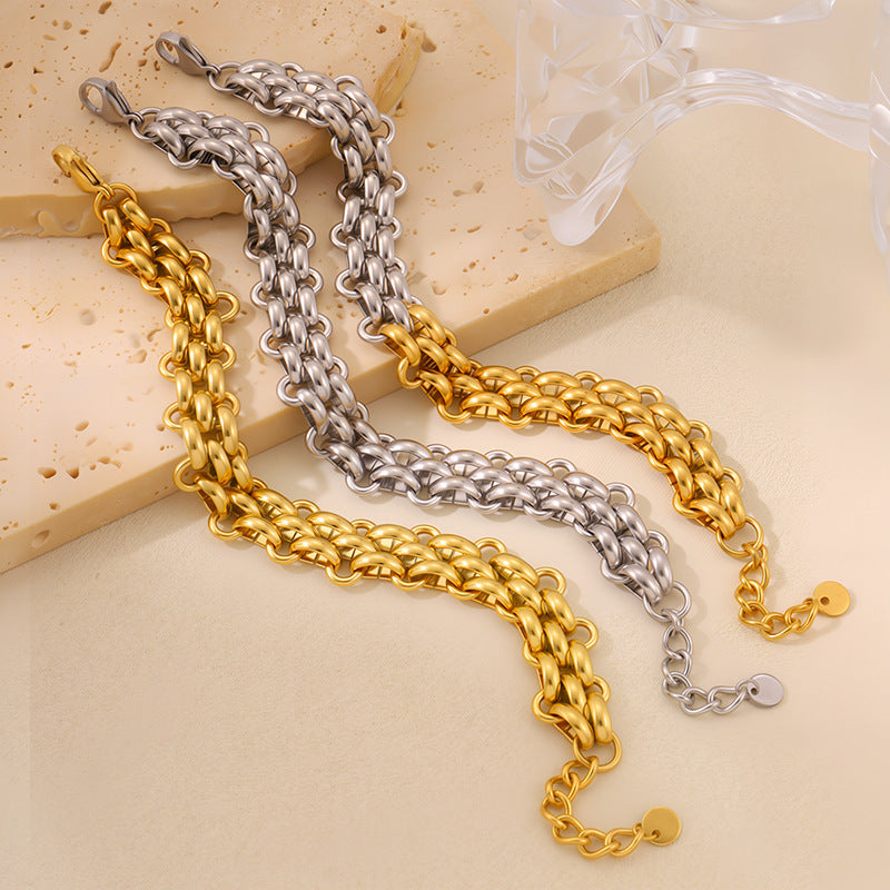 Stainless Steel Bracelet Light Luxury
