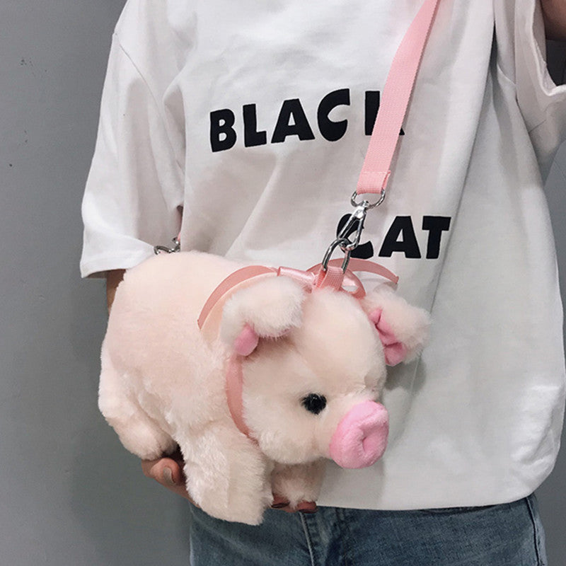 Fashionable And Personalized Piggy Shoulder Bag For Ladies