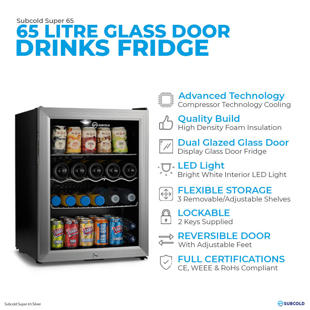 Subcold Super65 LED Beer Fridge