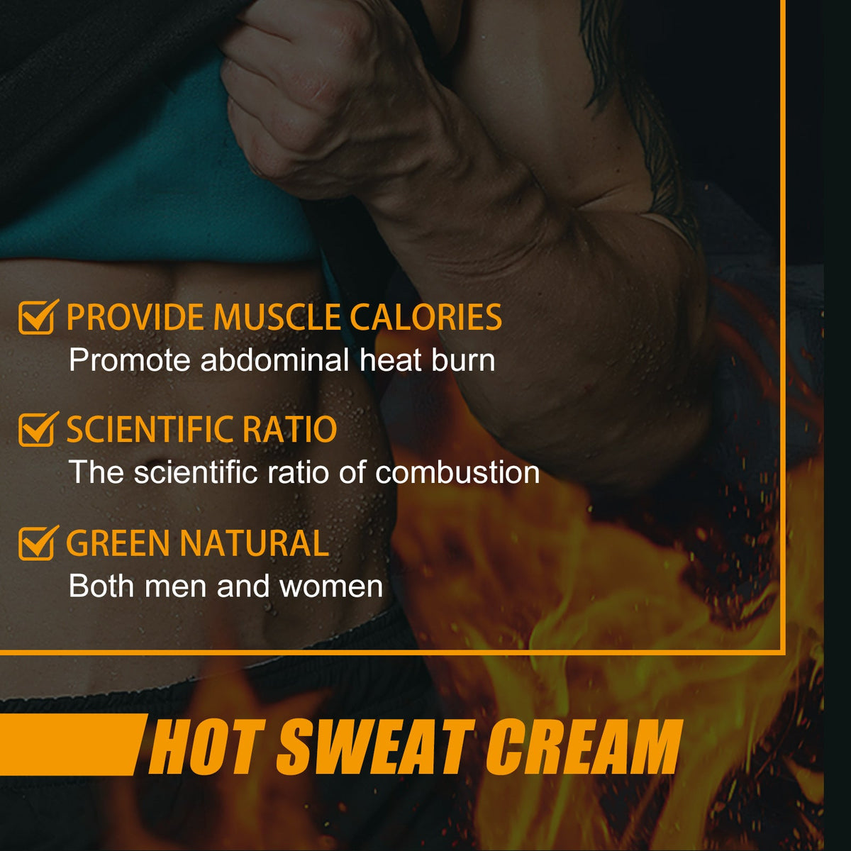 Body Shaping Abdominal Muscle Cream Firm Abs Fitness Shaping