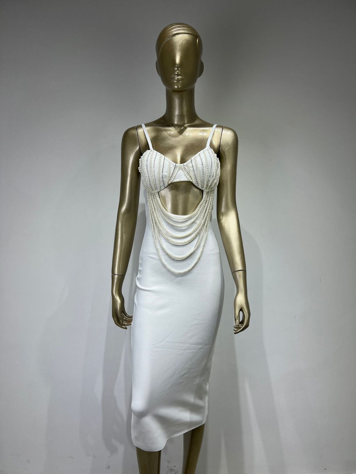 Fashion Summer Black And White Sling Party Dress