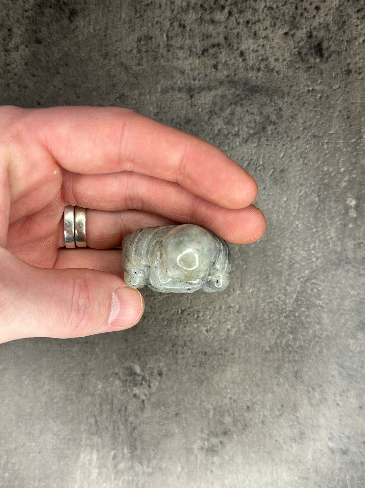 Labradorite Mini Buddha Crystal Figurine | Canny Crystals
