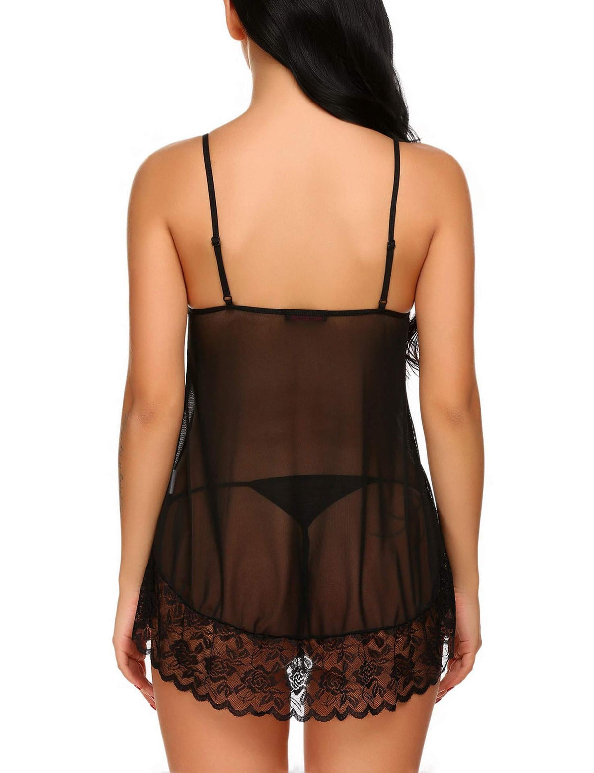 Women's Sexy Imitation Ice Silk Deep V Halter Halter Tops