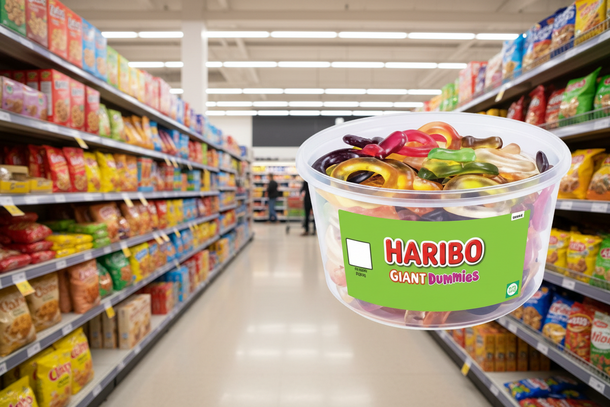 4 x Haribo Riesen Schnuller 816G
