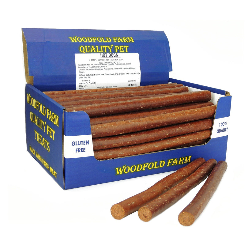 Woodfold Farm Hot Dog Stick 10" - Case of 70