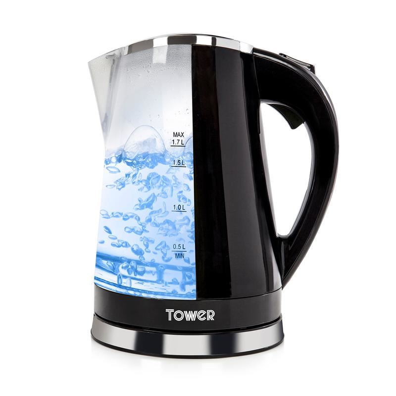 Tower T10012 LED Kettle 2200w UK Plug