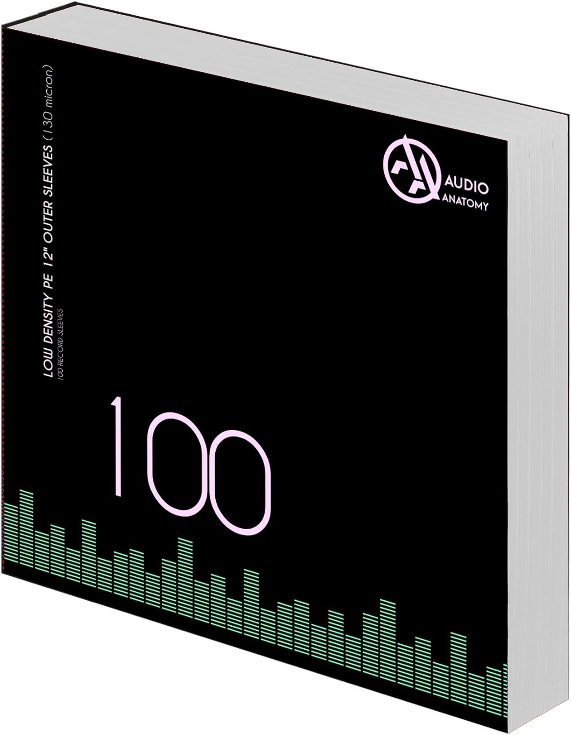 Audio Anatomy 100x PE Outer Sleeves 12Inch (130 Micron)