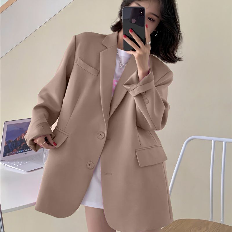 Trendy Korean-style Sophisticated Relaxed Casual And Versatile Top