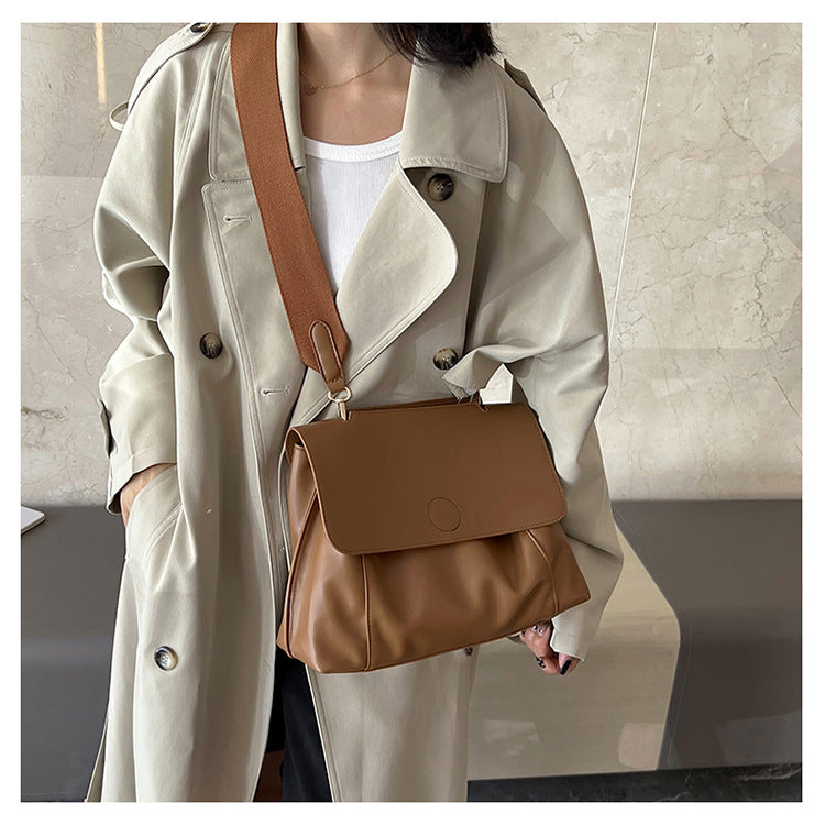 Women's Korean Style Pleated Tote | Large Shoulder Bag