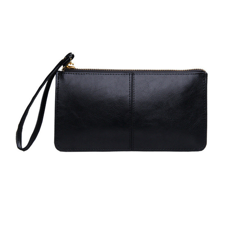 Camila Leather Wristlet