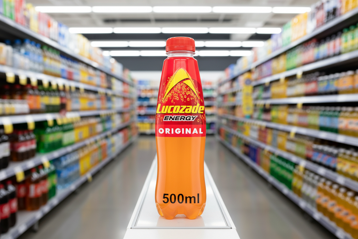 12 x Bebida energética Lucozade Original 500ml