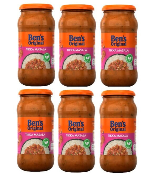 Ben's Original Tikka Masala Sauce 450g x 6