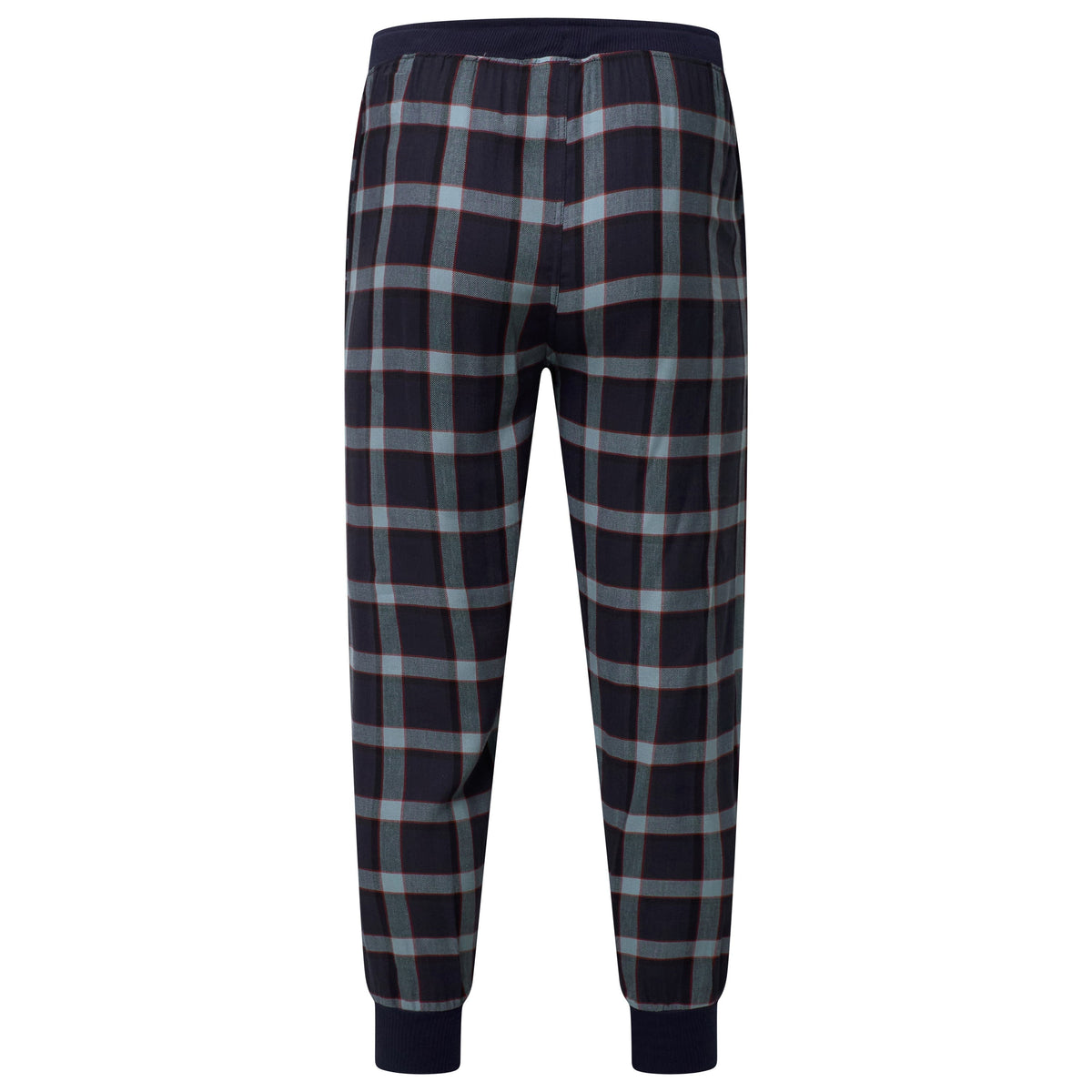 Lucky Brand Crew Neck & Closed Hem Flannel Pant Pyjama Set