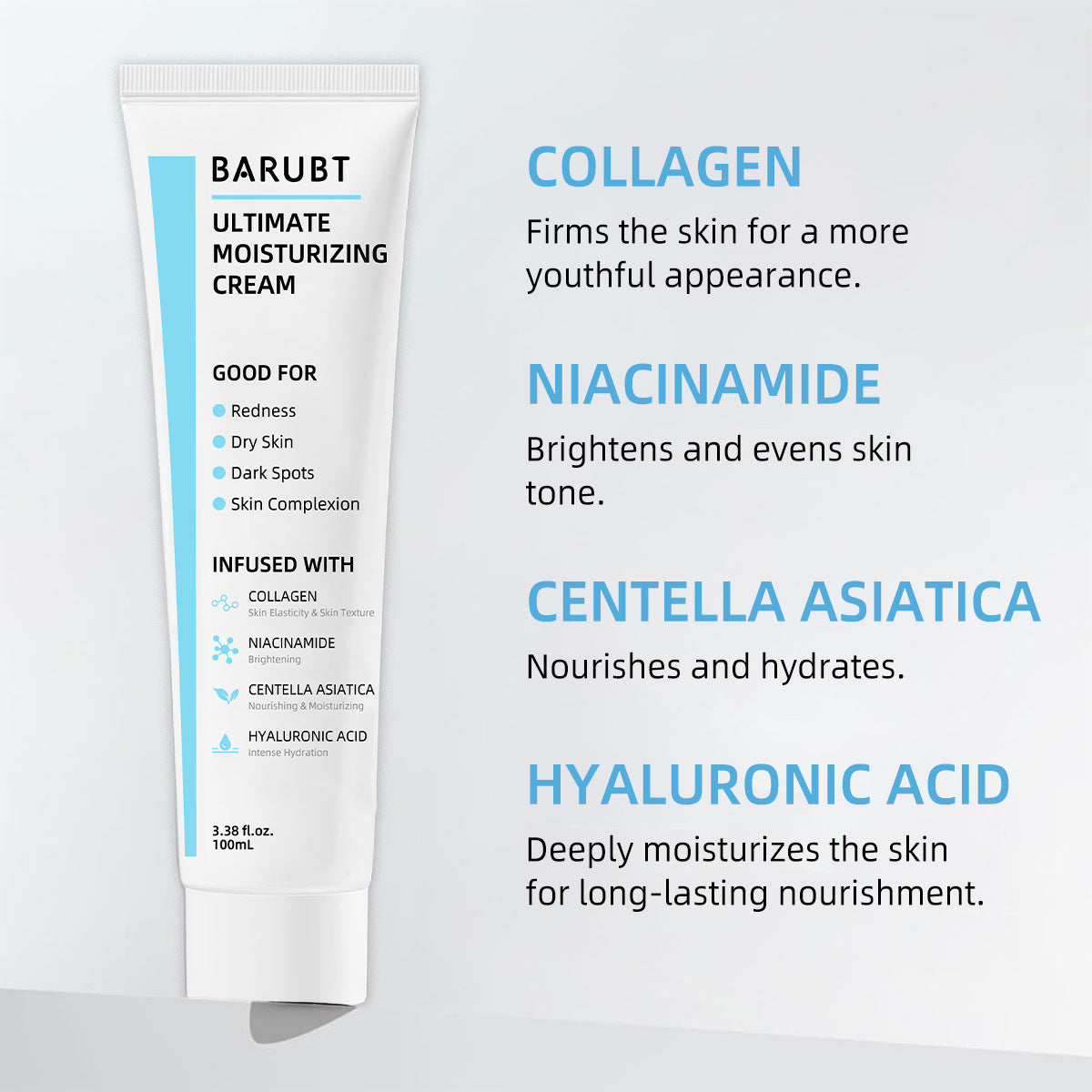 Repair Cream Ultimate Moisturizing Cream Ceramide Soothing Moisturizing Skincare
