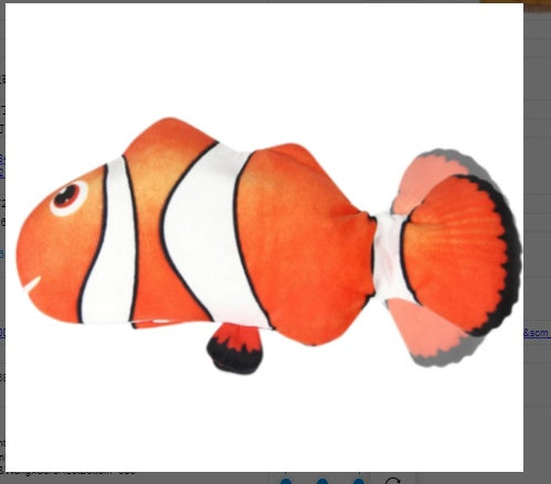 Electric Funny Cat Simulation Fish Beating Usb Jumping Cat Toy