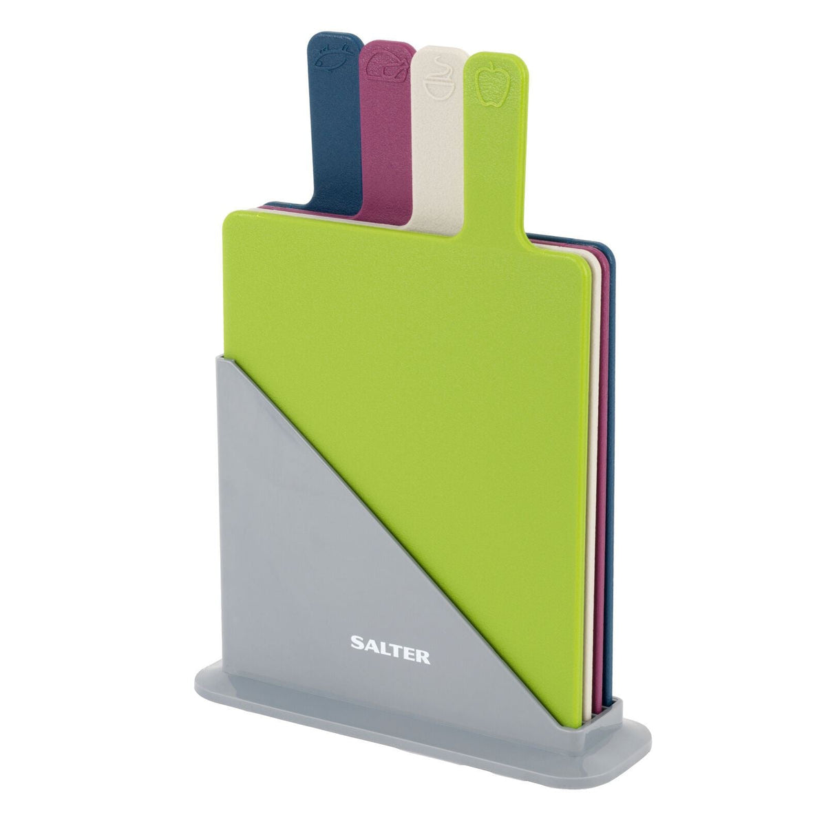 Salter Multi-Coloured Chopping Board Set Of 4