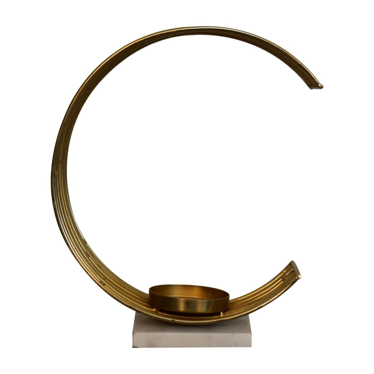 Artisan Crescent Candle Stand