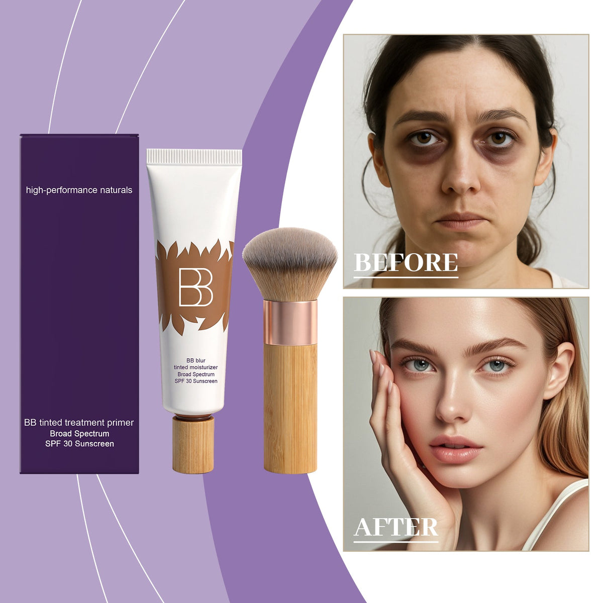 Concealer Waterproof BB Cream Set