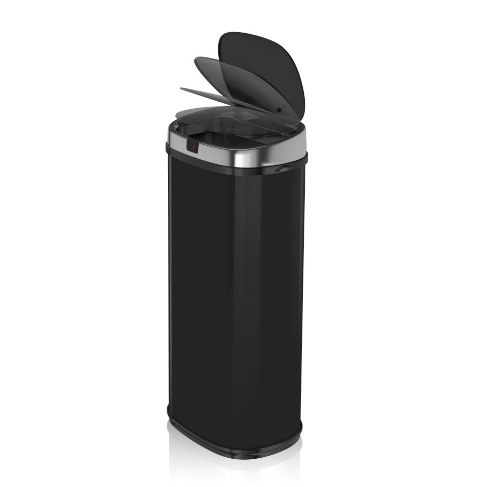 Morphy Richards Square Sensor Bin Black 50L