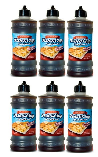 6 x Vinagre de freiduría 315ml