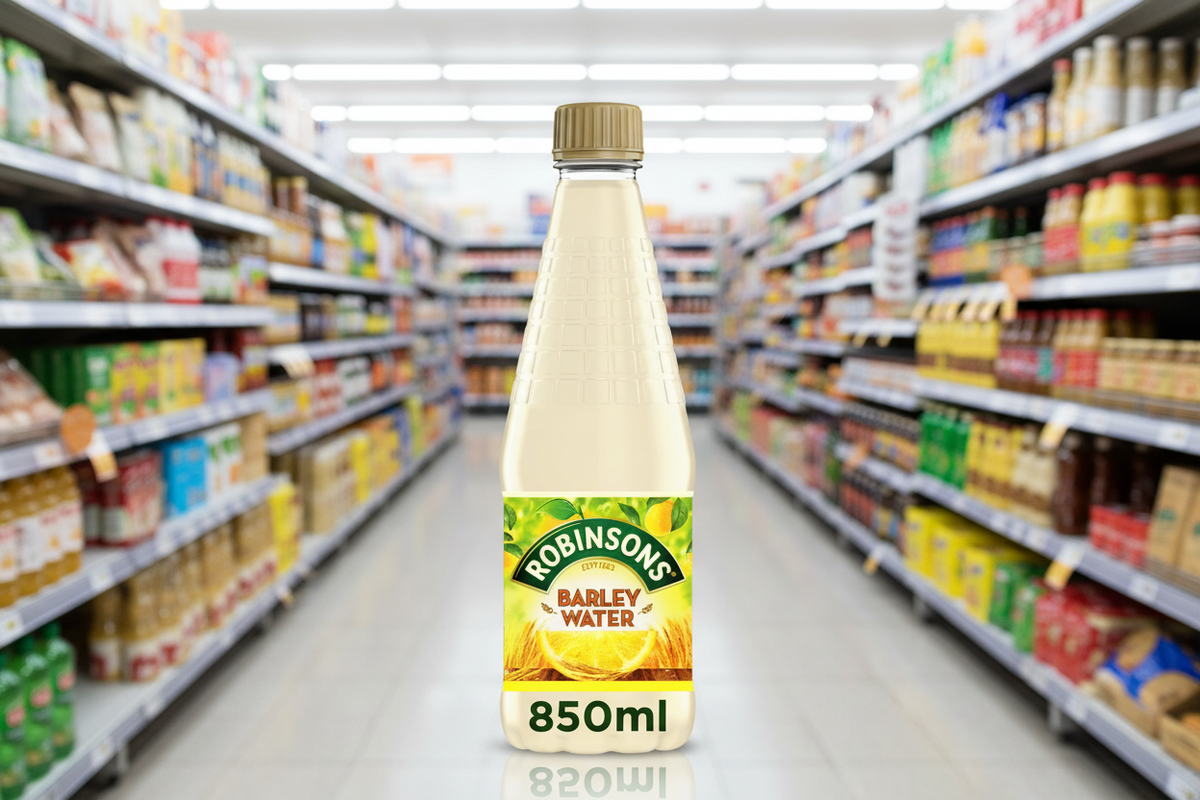 12 x Robinsons Barley Water Limón 850ml