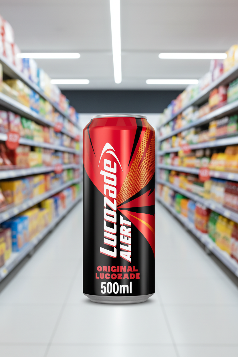 12 x Lucozade Alert Original Dose - 500ml
