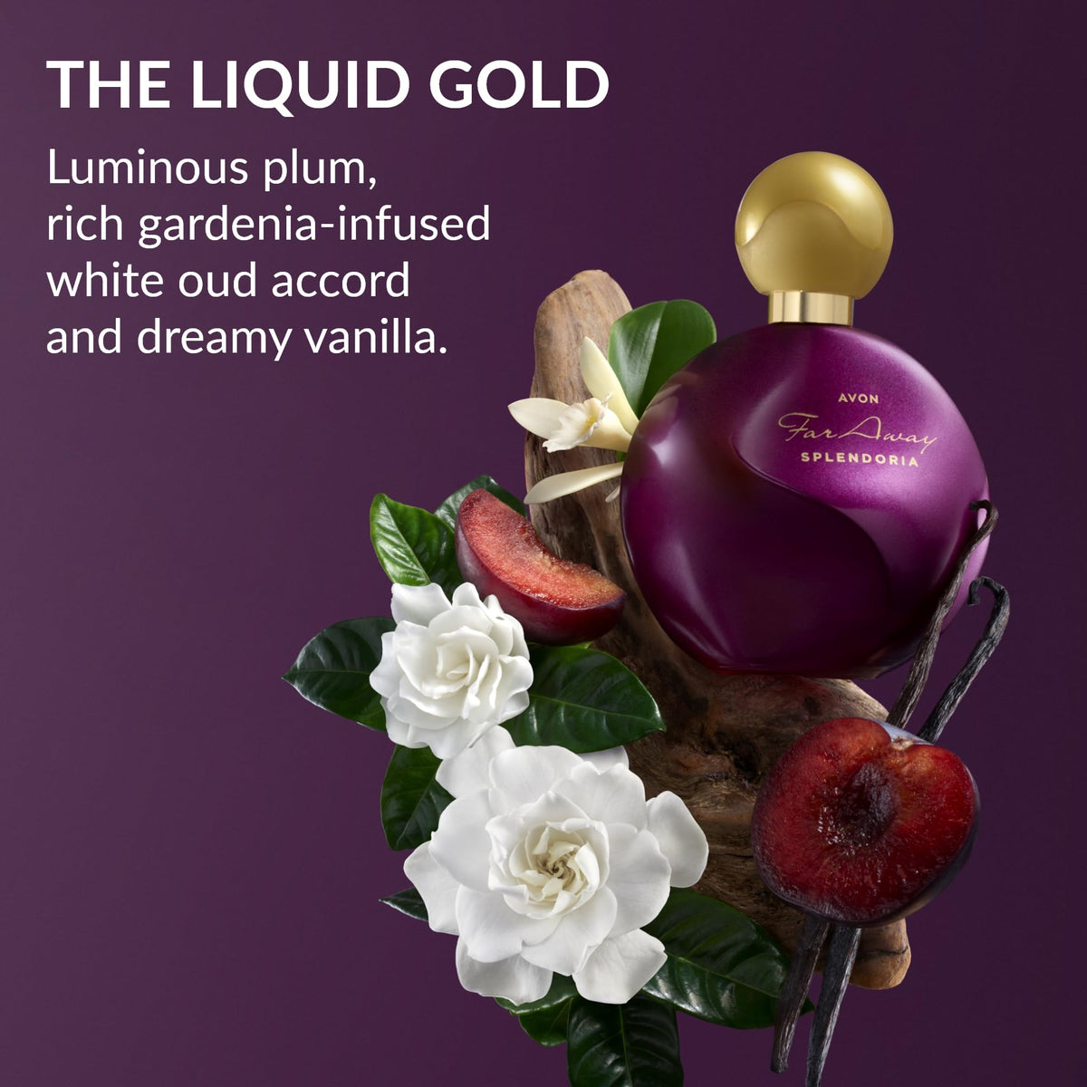 Avon Far Away Splendoria Eau de Parfum 50ml, Floral and Oriental Scent, Long Lasting Scent, Perfect for Any Occasion, Cruelty Free