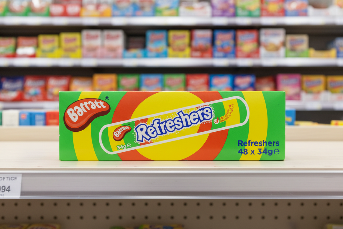 48 x Rollos de Refrescos Barratt 34G