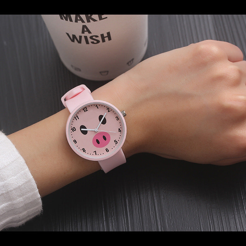 Female Simple Trend Casual Candy Color Digital Watch