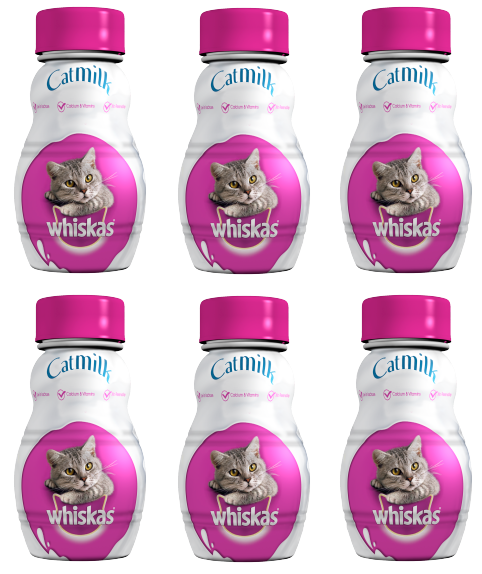 Whiskas Cat Milk 200ml (Pack of 6)