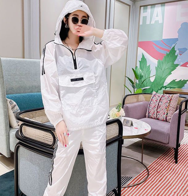 Fashionable Colorful Outerwear Set, Chic And Stylish