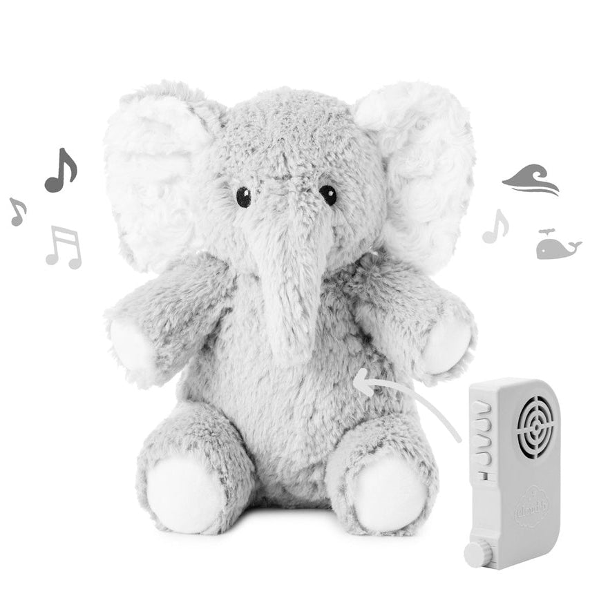 Cloud B Elliot the Elephant On-The-Go Baby Sound Soother
