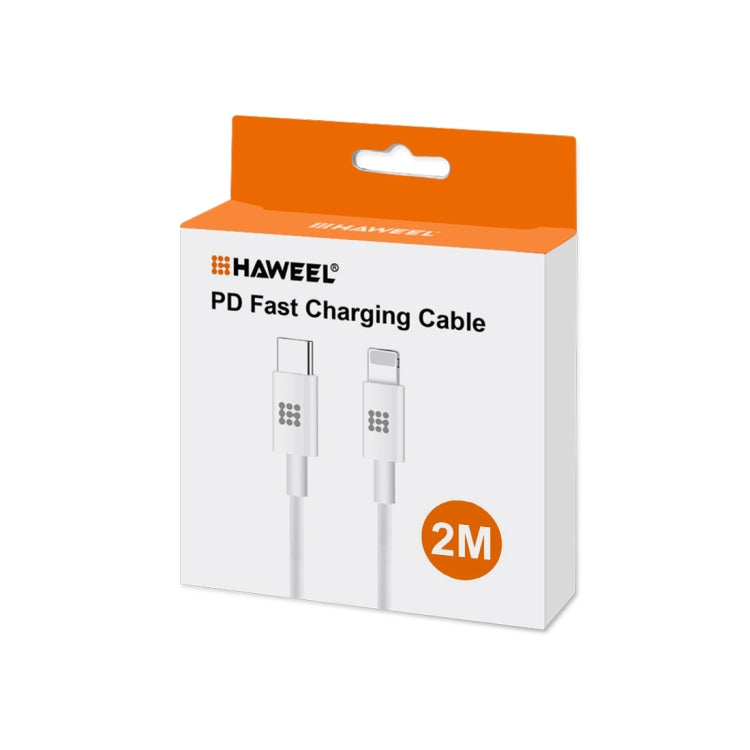HAWEEL 25W 3A USB-C to USB-C PD Fast Charging Data Cable 2m