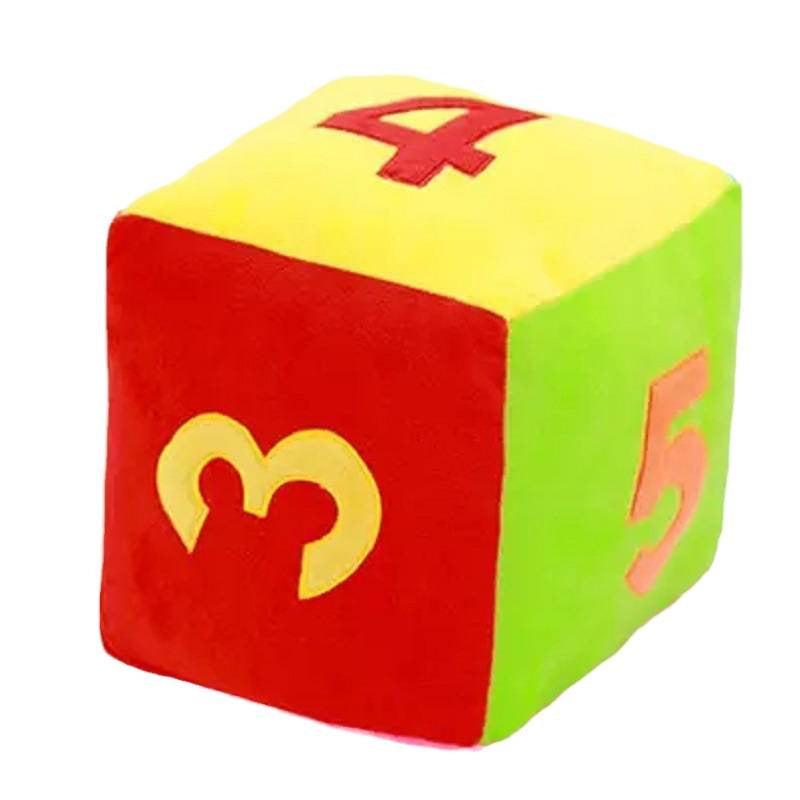 Dice-shaped Pillow, Large Size, Children's Plush Toy