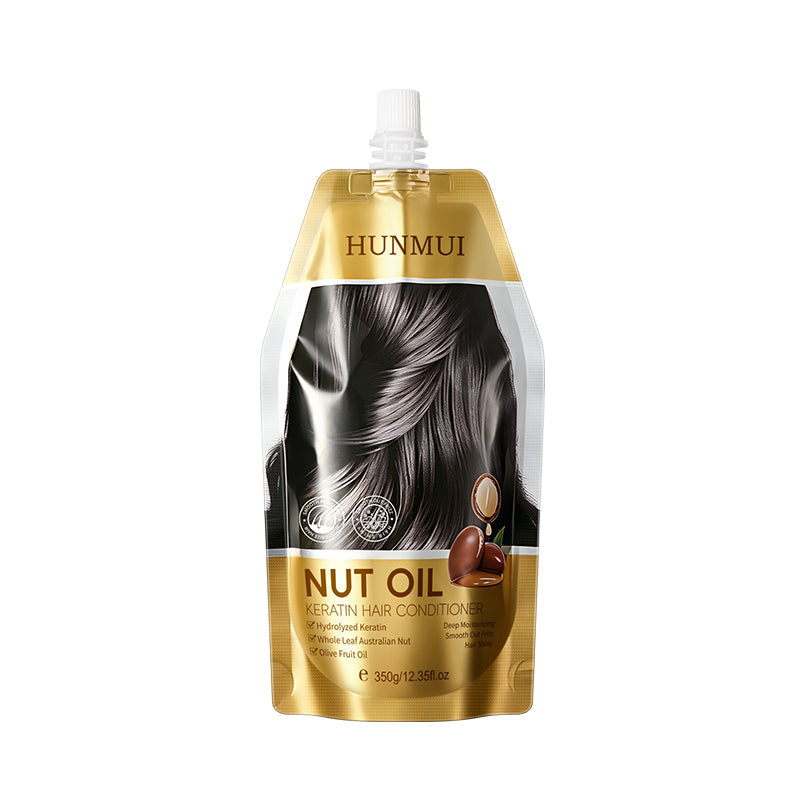 HUNMUI Nut Oil Keratin Hair Conditioner Hair Mask 350g