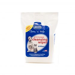Johnson's Cleansing Wipes 30 Pack - Case of 6