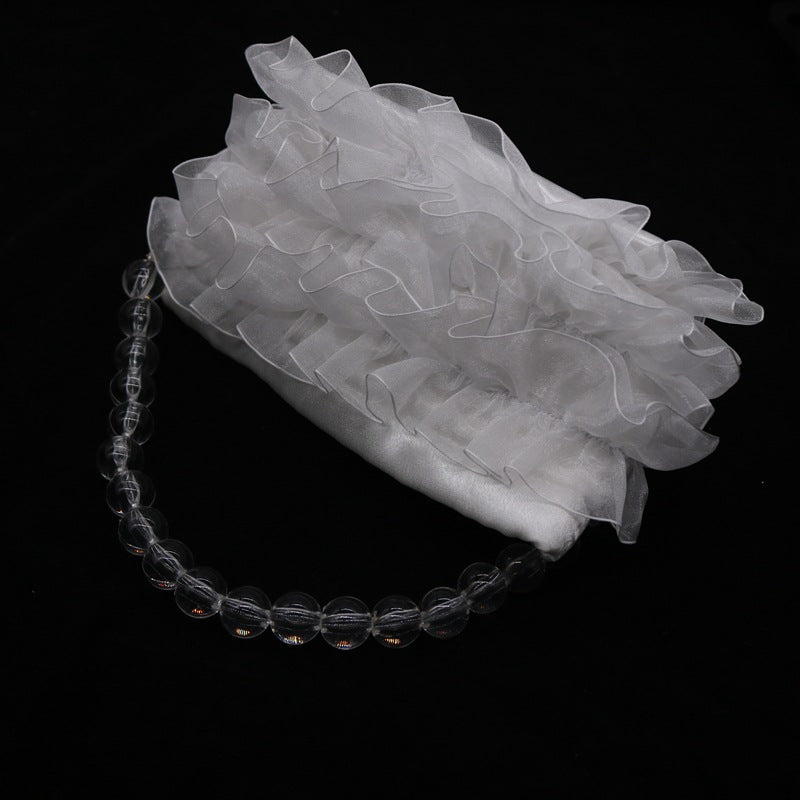 Small Change Phone Bag Messenger Mini Retro Wild Light Pearl