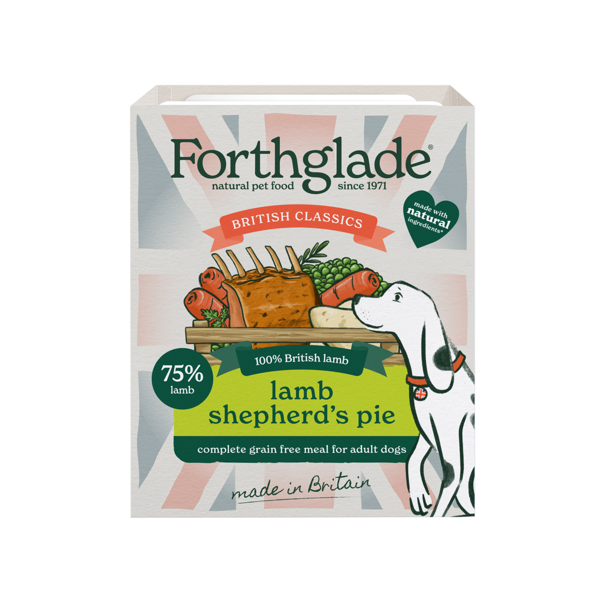 Forthglade Classics Lamb Shepherds Pie 395g - Case of 18