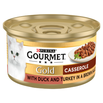 12 X Purina Gourmet Gold Enten- und Truthahnpastete 85G