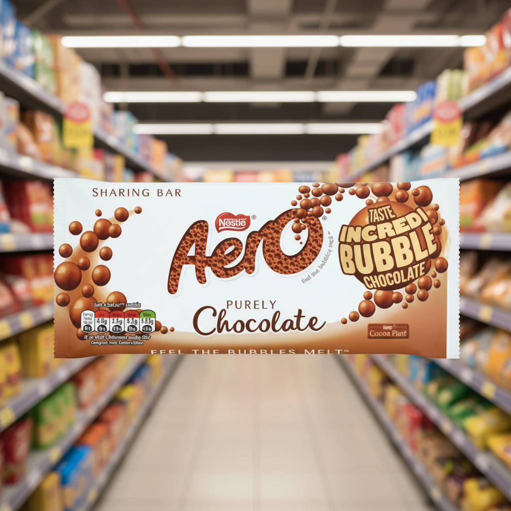 15 x Nestle Aero Milk Chocolate Tafel 90g