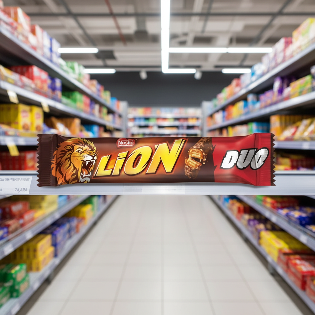 28 x Lion Milchschokolade Duo Riegel 60g