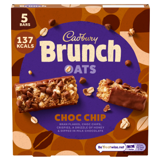 8 X Cadbury Brunch Choc Chip 4er-Pack 160G