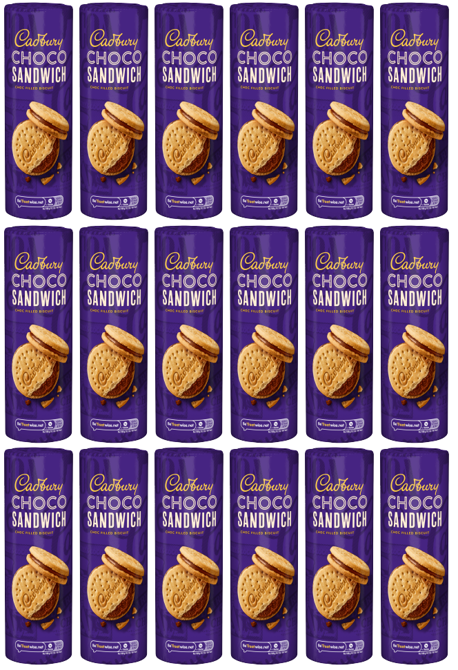 18 x Cadbury Schokoladen-Sandwich 260g
