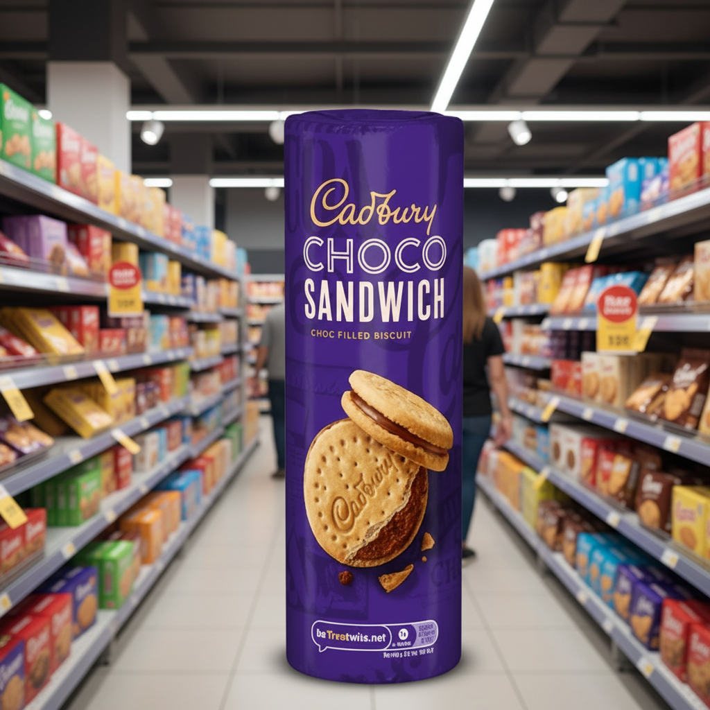 18 x Cadbury Schokoladen-Sandwich 260g