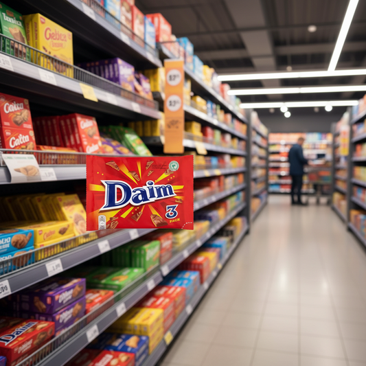 Daim Chocolate Bars 3-Pack (84g) - Case of 24 Multipacks