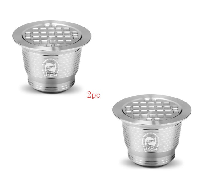 Coffee capsule square hole shell