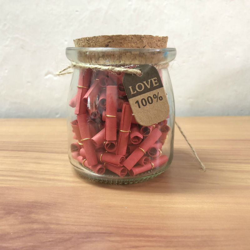 Wishing Bottle Love Letter Paper Wish Scroll Valentine's Day Graduation Gift Love Letter Capsules Diy Children's Day Teacher